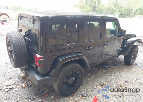 2024 Jeep Wrangler 4Xe Sahara 4Xe from USA, damaged, VIN 1C4RJXP60RW149803